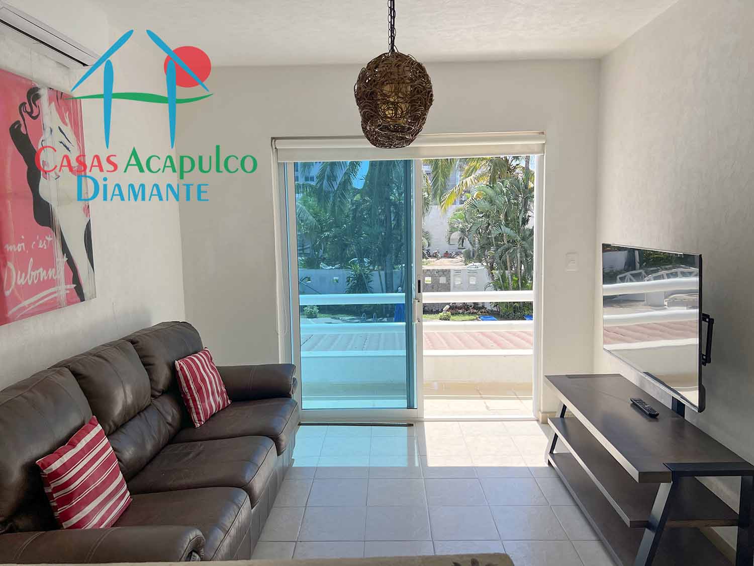 Villas Playa Diamante 155 - Sala de televisión 2